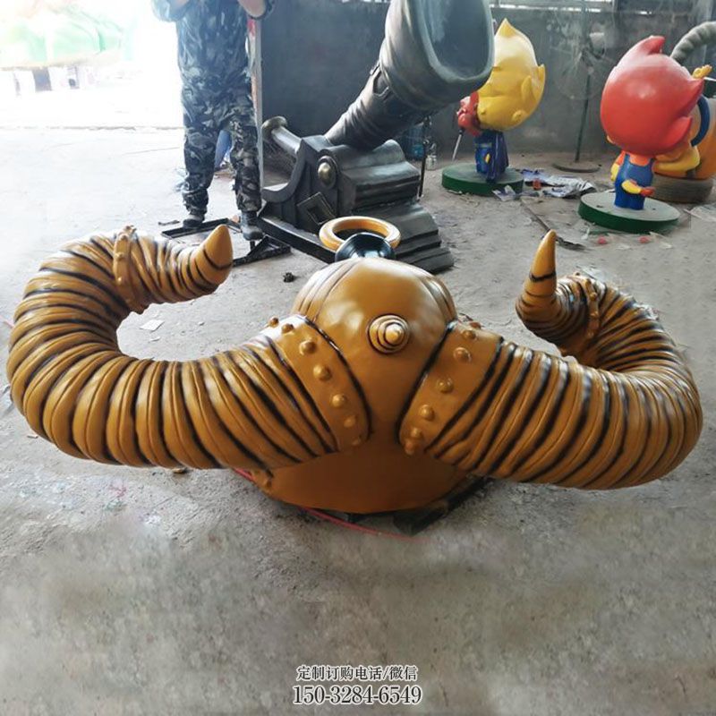 景区牛角雕塑 现代头像雕塑定制 景观艺术雕塑承接